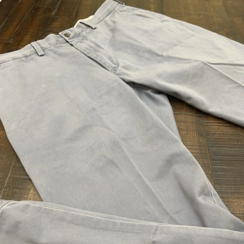 Polo Ralph Lauren Pants Mens 36x32 Gray Classic Fit Canvas Chino Casual